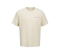 JACK & JONES T-Shirt Jcocalma Back Print SS Crew Neck pour Homme, Sweet Corn, L
