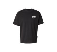 JACK & JONES T-Shirt 'JCOCLUB BACK PHOTO' beige / rose ancienne / noir / blanc, Taille M