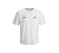 JACK & JONES T-Shirt 'JCOCNZ PARIS' noir / blanc, Taille M