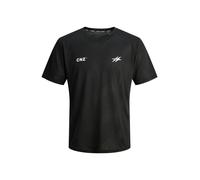 JACK & JONES T-Shirt 'JCOCNZ PARIS' noir / blanc, Taille S