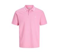 JACK & JONES T-Shirt 'JJEAustin' rose clair / blanc, Taille M
