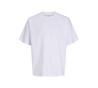 Jack & Jones Jjebarron Tee SS O-Neck Noos, Blanc, XS Homme