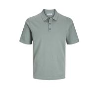 Jack & Jones JJEEMIL Polo décontracté SS SN, Iceberg Green, M