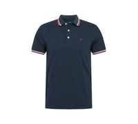 JACK & JONES T-Shirt 'JJEPaulos' bleu foncé / rouge / blanc, Taille S