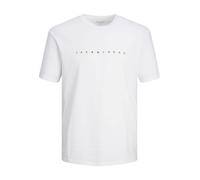 JACK & JONES T-Shirt 'JJEstar' bleu marine / blanc cassé, Taille XXL