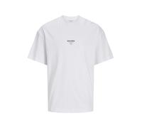 JACK & JONES T-Shirt 'JJEURBAN EDGE STUDIO' noir / blanc, Taille XXL