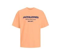 JACK & JONES Jjgale Tee SS O-Neck T-Shirt, Abricot Ice, S Hommes