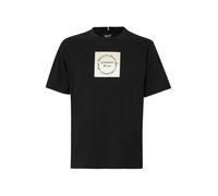 JACK & JONES T-Shirt 'JORCATSKILLS' beige / crème / noir, Taille M