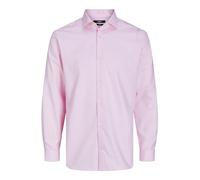 JACK & JONES T-Shirt Jprblaparker L/S Noos pour Homme, Rose Nectar/Coupe : Slim fit, S