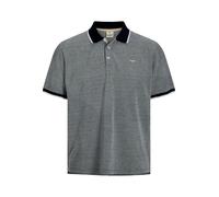 JACK & JONES T-Shirt 'JPRBLualves' marine / blanc, Taille M