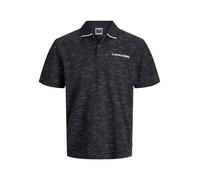 JACK & JONES T-Shirt 'Logan' noir / blanc, Taille M
