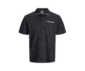 JACK & JONES T-Shirt 'Logan' noir / blanc, Taille M