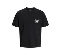 JACK & JONES T-Shirt noir / blanc, Taille 5XL