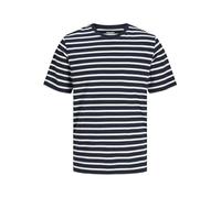 JACK & JONES Jjeorganic Basic Tee SS O-Neck Noos T-Shirt, Navy Blazer 1, L Hommes