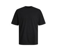 JACK & JONES T-Shirt uni à col Rond pour Homme, Noir, XXL