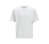 JACK & JONES T-Shirt 'UNION' noir / blanc, Taille L
