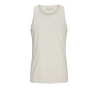 JACK & JONES Tanktop Jjjake Tampa Pocket Slub Débardeur, Beige Clair, XL Homme