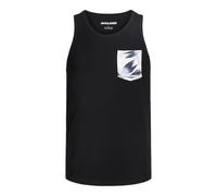 JACK & JONES Tanktop SL Jjhonolulu Pocket AOP Débardeur Taille S, Noir, M Hommes