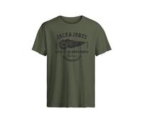 JACK & JONES Tee Crew Neck Jprblurobar SS T-Shirt à col Rond FST Pls, Trèfle à Quatre Feuilles, 5XL Hommes