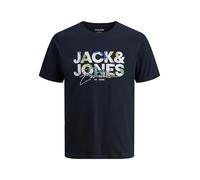 JACK & JONES Tee Jjgeplas T-Shirt SS Crew Neck, Sky Captain, M Hommes