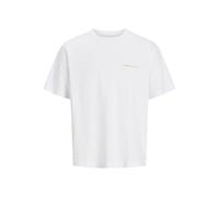JACK & JONES Tee SS Crew Neck Jorparos Easter Sketch T-Shirt à col Rond, Blanc éclatant, L Hommes