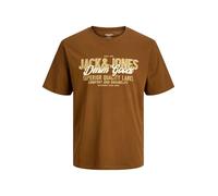 JACK & JONES Tee SS O-Neck Jjelogo Aw25 Sn T-Shirt Rond à 2 col, Robe de Lune, XL Hommes