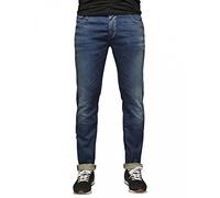Jack & Jones Tim Original Jos 919 Org Noos - Jeans - Slim - Homme, Blau (Medium Blue Denim JOS 919), W34/ L30 (Taille fabricant: W34 / L30)