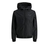 JACK & JONES Veste à capuche Jjeseam Noos pour homme, Noir, S