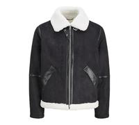 JACK & JONES Veste d'aviateur Jjcole pour Homme, Noire, Taille L, Noir, L