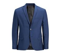 Jack & Jones Blazer croisé JPRSOLARIS Super Slim Fit Homme Medieval Blue Taille 46