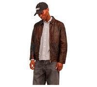 Jack & Jones Veste En Cuir Crincle