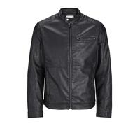 Jack & Jones Blouson cuir Dylan Biker Noir Taille S Homme