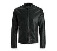 JACK & JONES Veste en Cuir synthétique Veste en Similicuir Black l Black l