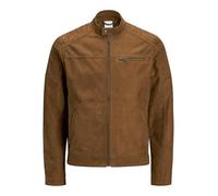 JACK & JONES Veste en Simili Daim Veste en Simili Daim Cognac l Cognac l