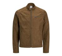 JACK & JONES Veste en Simili Daim Veste en Simili Daim Cognac XXL Cognac XXL