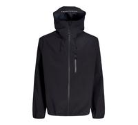 JACK & JONES Veste fonctionnelle noir / blanc, Taille XXL