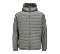 JACK & JONES Veste Hybride | Regular Fit, Uni, Manches longues, Longueur regular, Outdoor, Température maximale 40°C programme doux