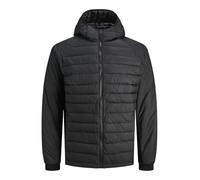JACK & JONES Veste Hybride | Regular Fit, Uni, Manches longues, Longueur regular, Outdoor, Température maximale 40°C programme doux