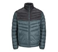 JACK & JONES Veste matelassée Jjesprint Puffer Collar Noos pour homme, Forêt magique/détail : blocage noir, L
