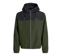 JACK & JONES Veste mi-saison 'JJELEGACY' bleu marine / olive, Taille XXL