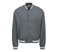 JACK & JONES Veste mi-saison 'JORAlmeria' gris basalte / blanc, Taille S