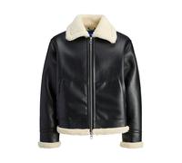 JACK & JONES Veste mi-saison 'JORLIVERPOOL' crème / noir, Taille M