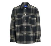 JACK & JONES Veste mi-saison 'JORVesterbro' olive / noir / blanc, Taille S