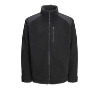JACK & JONES Veste Polaire Jcoecho, Noir/détails : revêtement Noir, L Homme