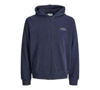 JACK & JONES Zip Hood Jjcollege Sweat à Capuche zippé avec Logo JNR Homme