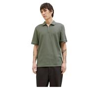 JACK & JONES Zip Jjeaustin Polo zippé SS Sn, Agave Green, L Hommes