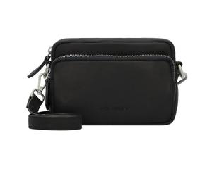 Jack Kinsky Aruba 1 Sac à bandoulière Cuir véritable 19 cm noir