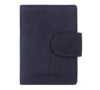 Jack Kinsky Aruba Porte-monnaie Protection RFID Cuir 7.5 cm bleu