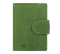 Jack Kinsky Aruba Porte-monnaie Protection RFID Cuir 7.5 cm vert