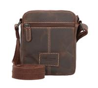 Jack Kinsky Baltimore 1 Sac à bandoulière en cuir 14 cm brun